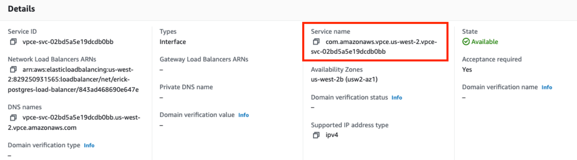 ../../_images/aws-self-managed-endpoint-service-name.png