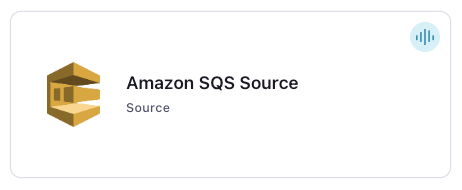 Amazon SQS Source Connector Card