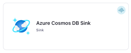 Azure Cosmos DB Sink Connector Card