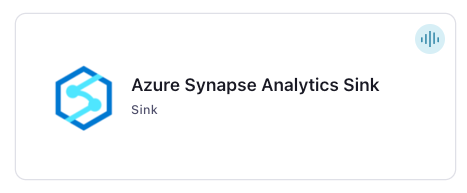 Azure Synapse Analytics Sink Connector Card