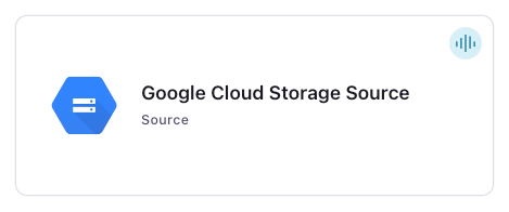 Google Cloud Storage Source Card