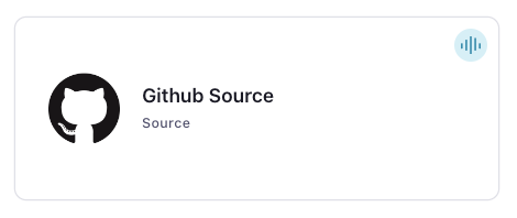 GitHub Source Connector Card