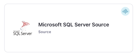 Microsoft SQL Server Source Connector Card
