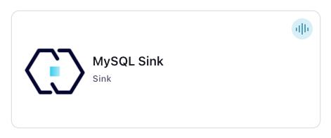 MySQL Sink Connector Card