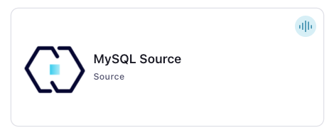 MySQL Source Connector Card