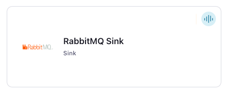 RabbitMQ Sink Connector Card