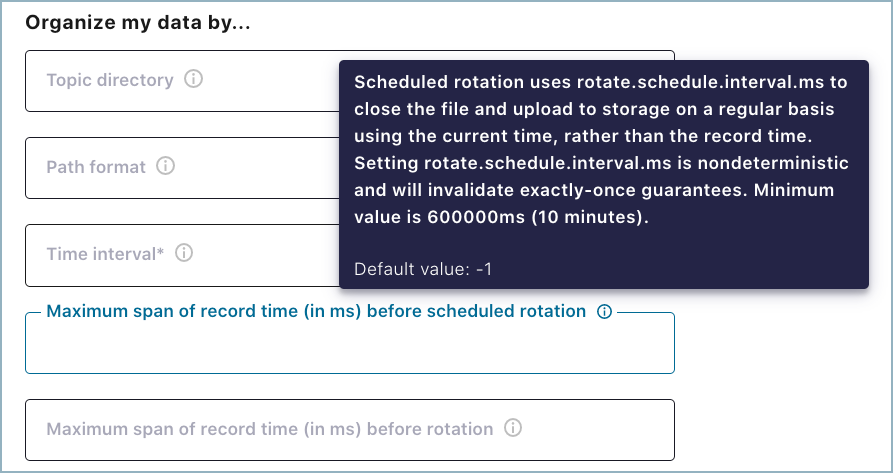 Rotate Schedule and Rotate Interval