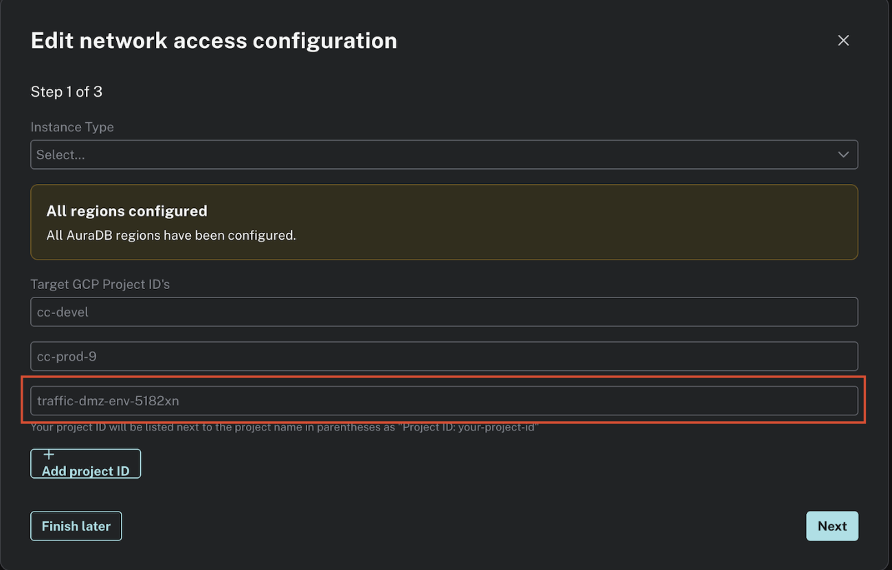 Edit Neo4j network access configuration