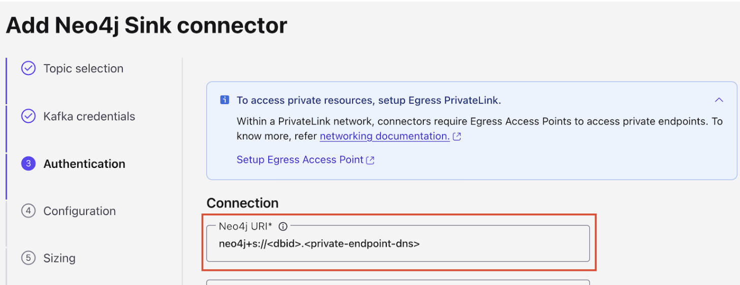 Create Neo4j Sink Connector