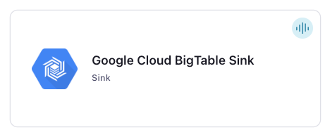 Google Cloud BigTable Sink Connector のアイコン