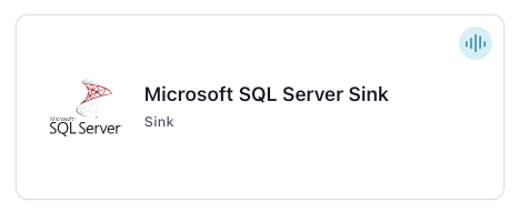Microsoft SQL Server Sink Connector アイコン