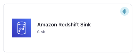 Amazon Redshift Sink Connector Card