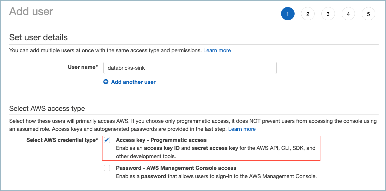 New AWS user