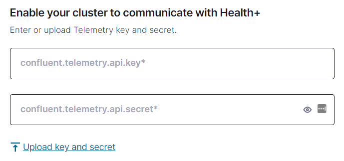 Enable Health+ page in Confluent Control Center